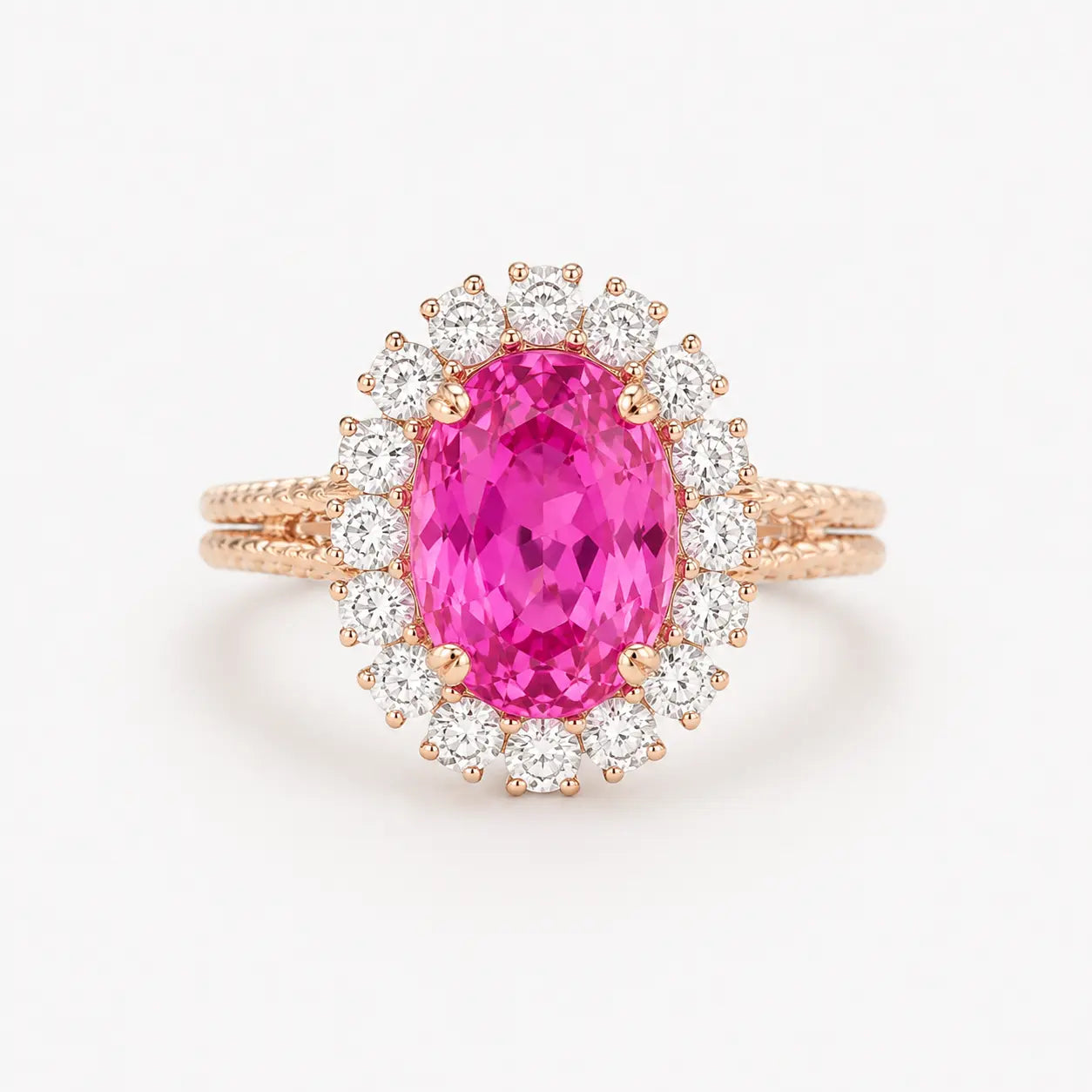 Pink Sapphire Rings