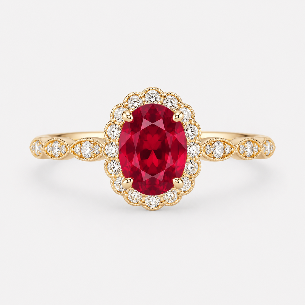 Ruby Gemstone Rings