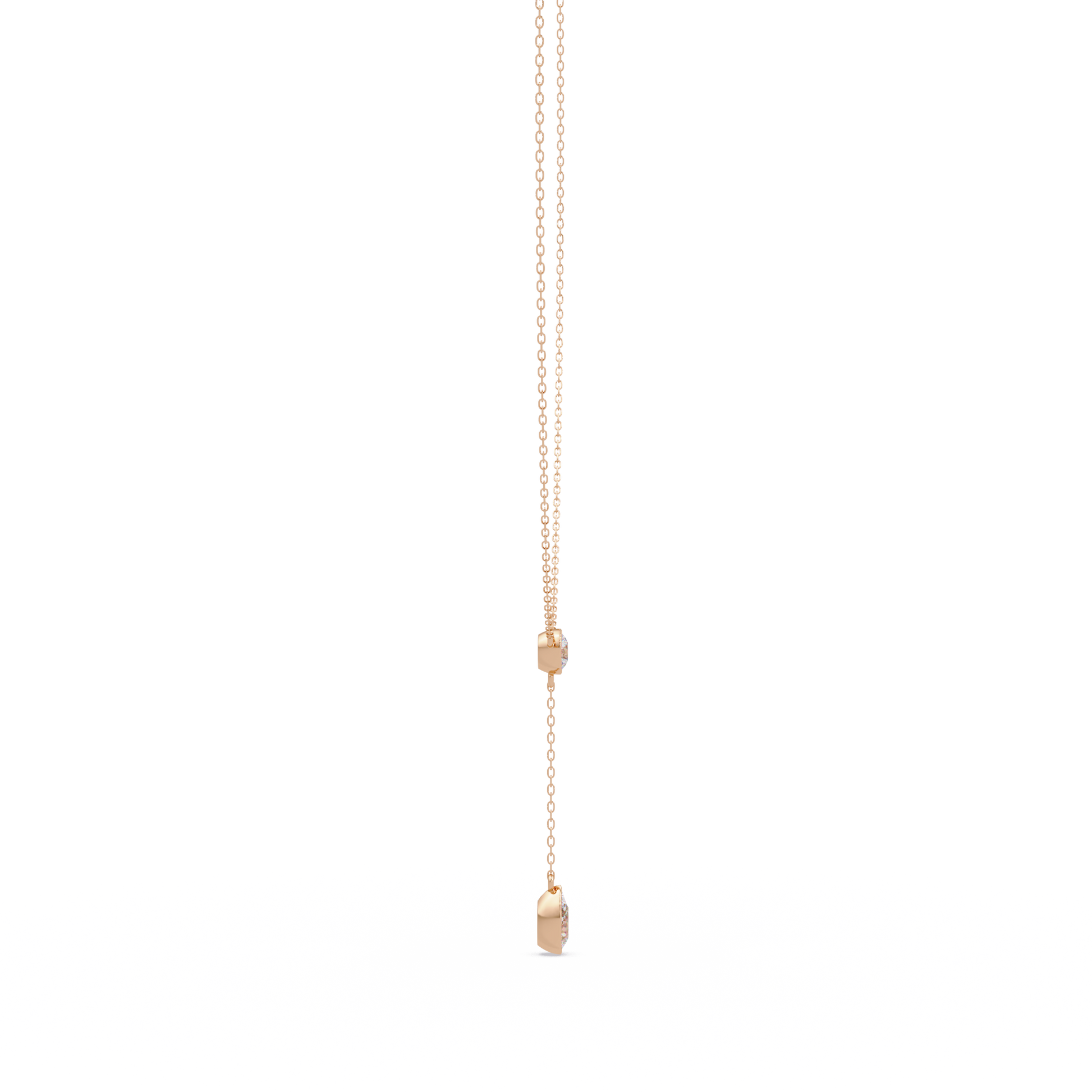 Round Cut Lab Grown Diamond Necklace