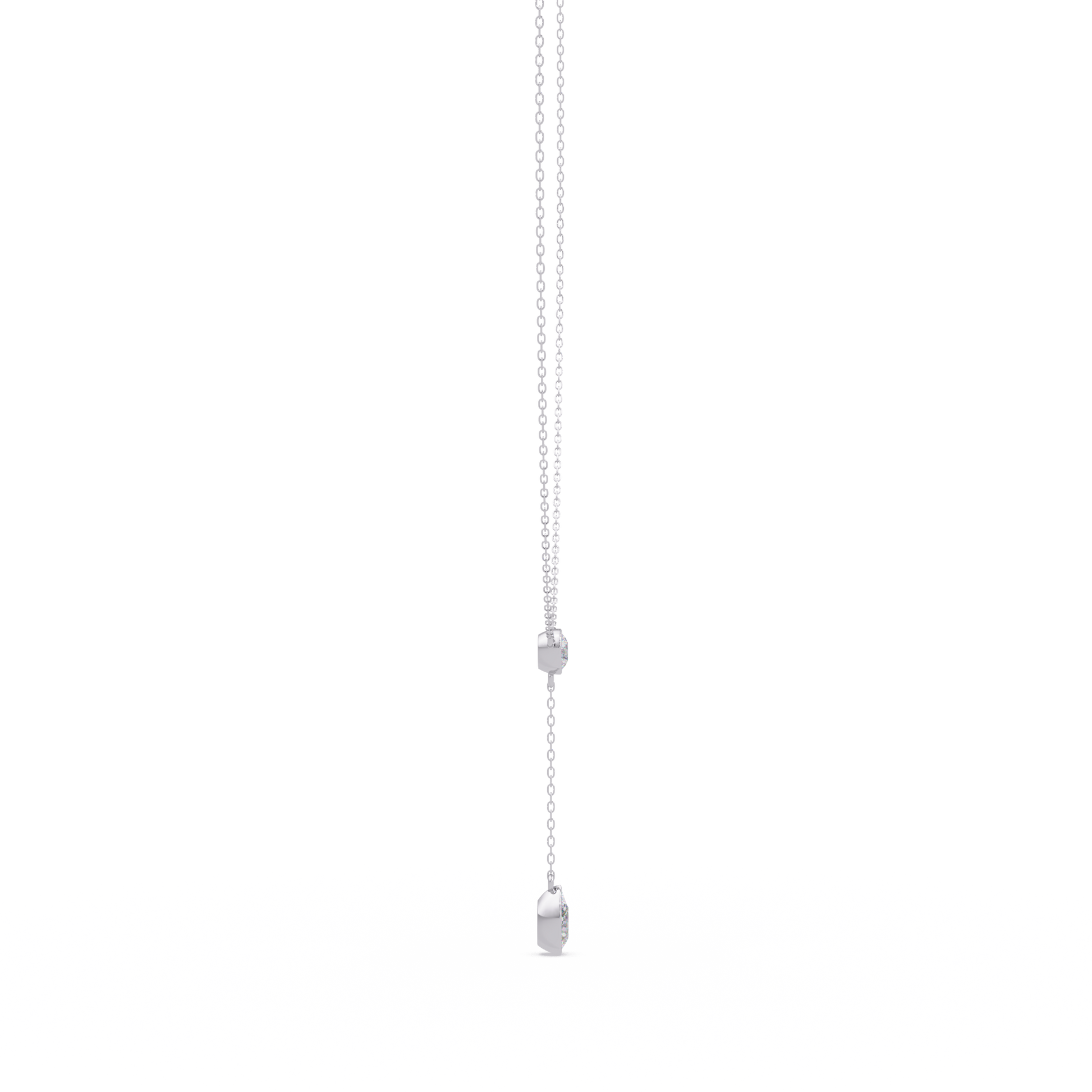 Round Cut Lab Grown Diamond Necklace