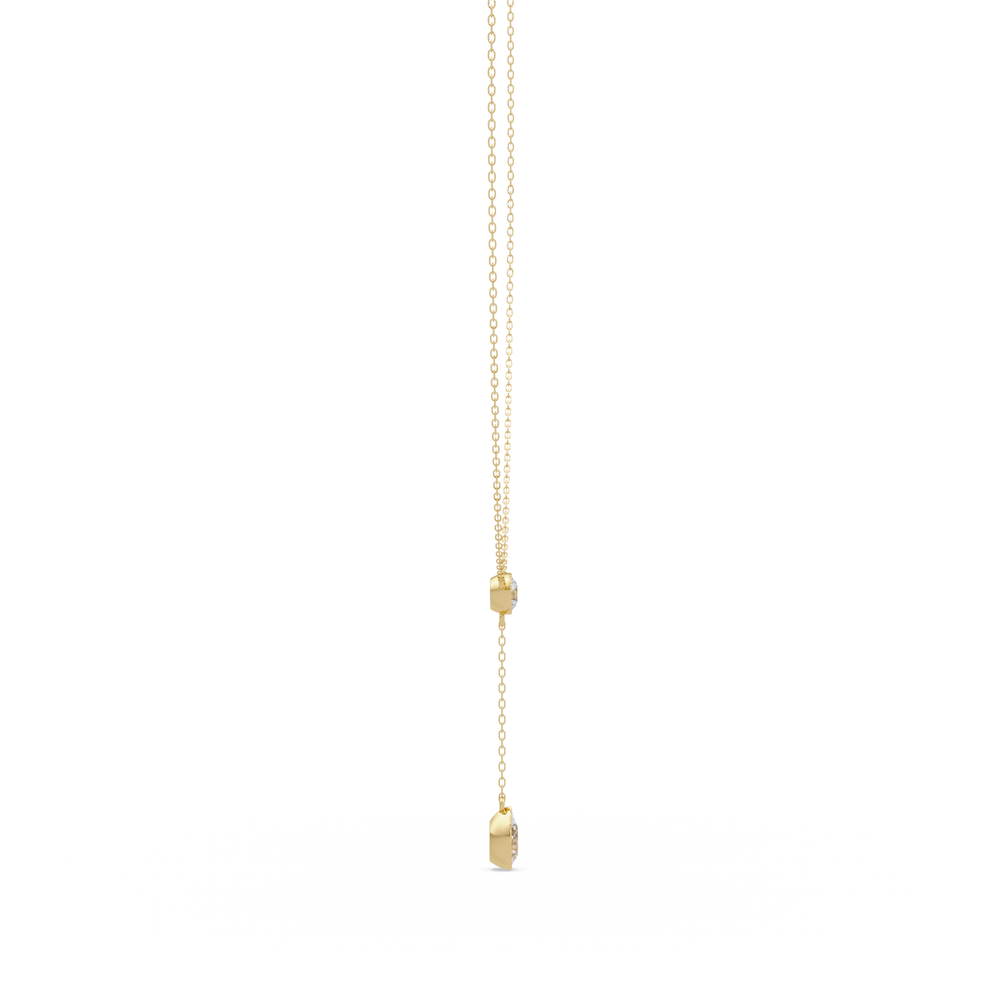 Round Cut Lab Grown Diamond Necklace