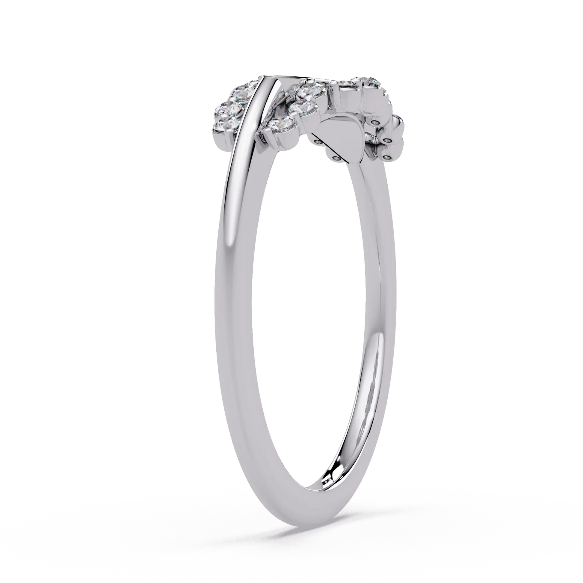 Personalized Diamond Name Ring Custom Oval Signet Ring with Pavé Halo