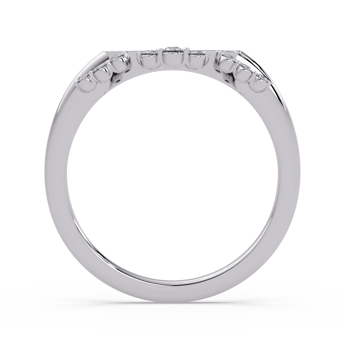 Personalized Diamond Name Ring Custom Oval Signet Ring with Pavé Halo
